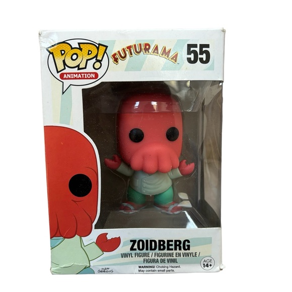 Funko Pop! Vinyl: Futurama - Dr. Zoidberg‎ #55 in Box - Picture 1 of 10